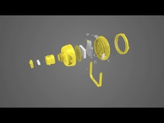 LED-Lichter der HRJ-Serie für Notfälle Gefährliche Lage Wiederaufladbar 30W 60W